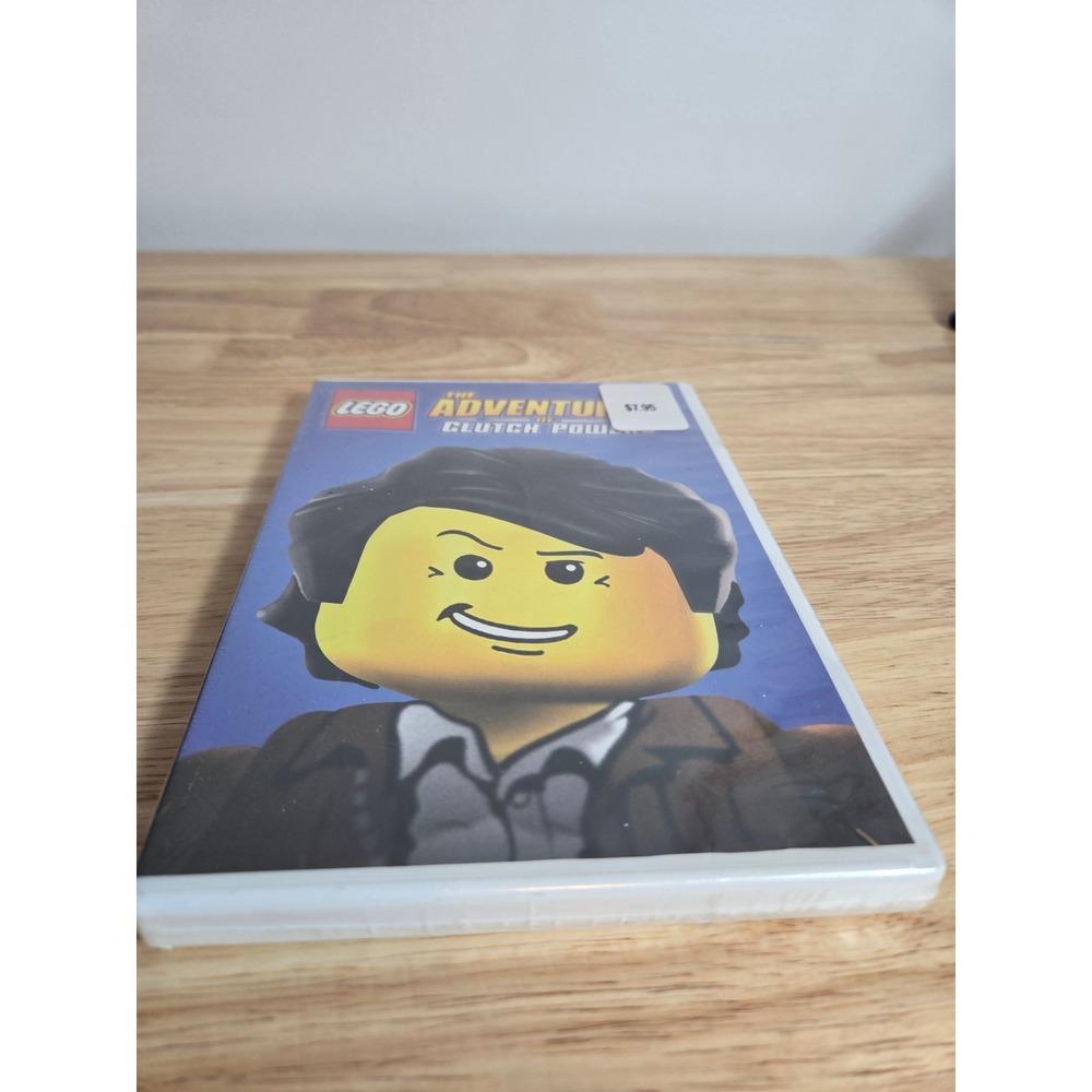 LEGO The Adventures of Clutch Powers DVD New Sealed Kids Animated Movie